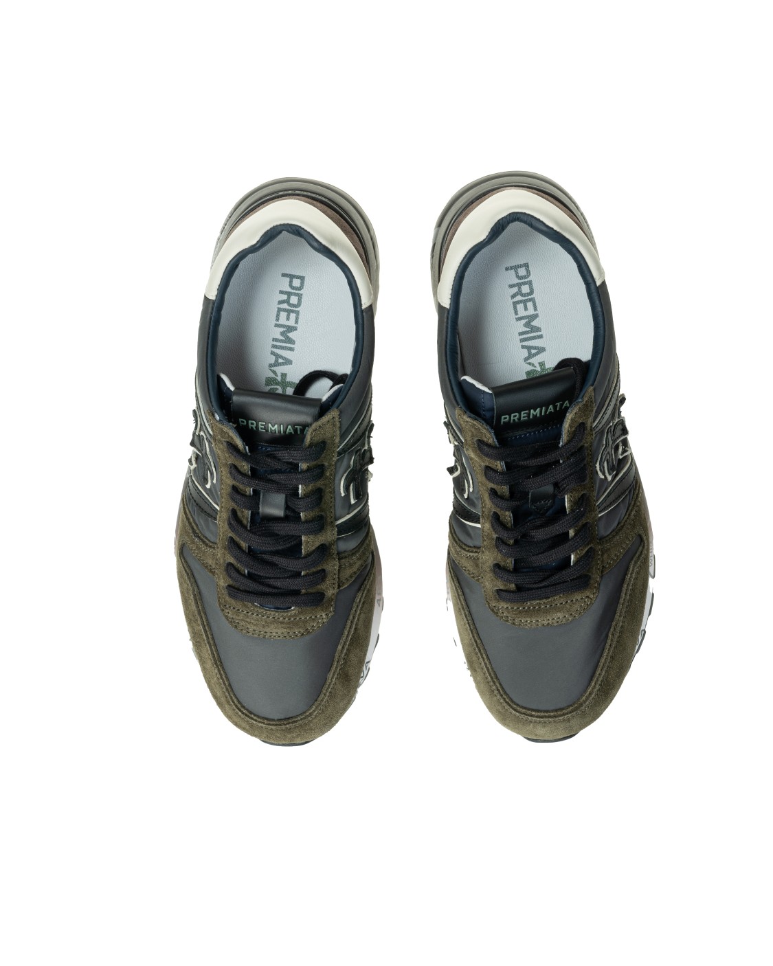 shop PREMIATA Saldi Scarpe: Premiata sneakers 'Lander' variante 5896 in pellame morbido scamosciato e nylon.
Logo Premiata.
Sfumatura bicolore.
Suola ergonomica e super leggera.
Altezza suola 3.5 cm.
Composizione: 55% pelle di vitello 45% poliammide.
Composizione suola: 65% EVA 5% TPU 30% gomma.
Fabbricato in Vietnam.. LANDER VAR-5896 number 7338043